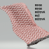 Prehoz ZIGZAG 170x220 cm.